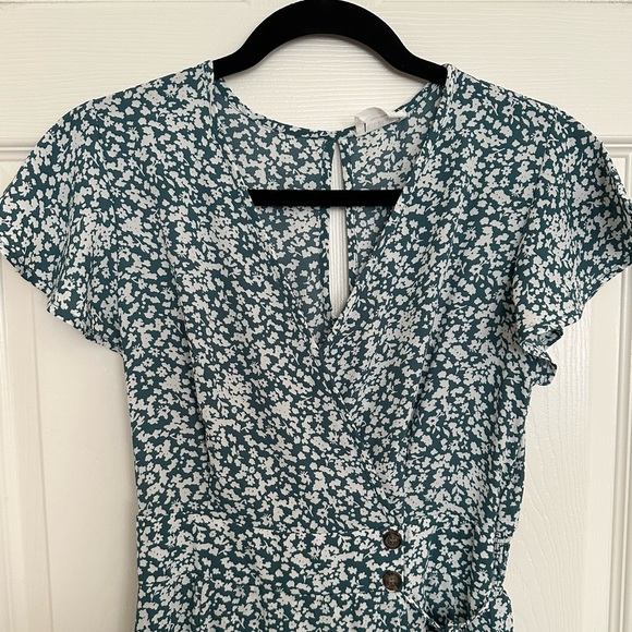 Sienna Sky Floral Faux Wrap Maxi Dress - Picture 2 of 6